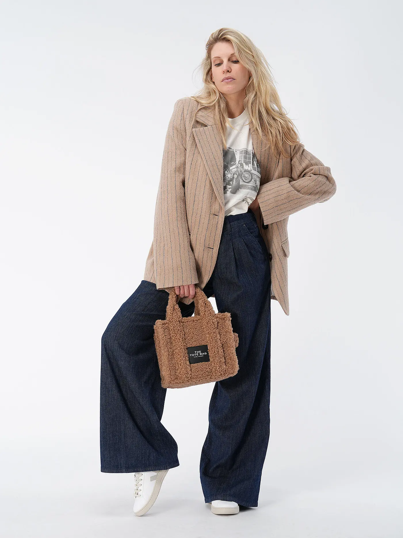 MARC JACOBS | Tasche - Tote Bag THE SMALL TOTE FAKE FUR | 